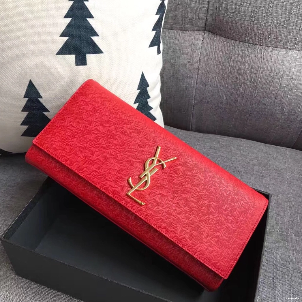 YSL Wallet Caviar 0821
